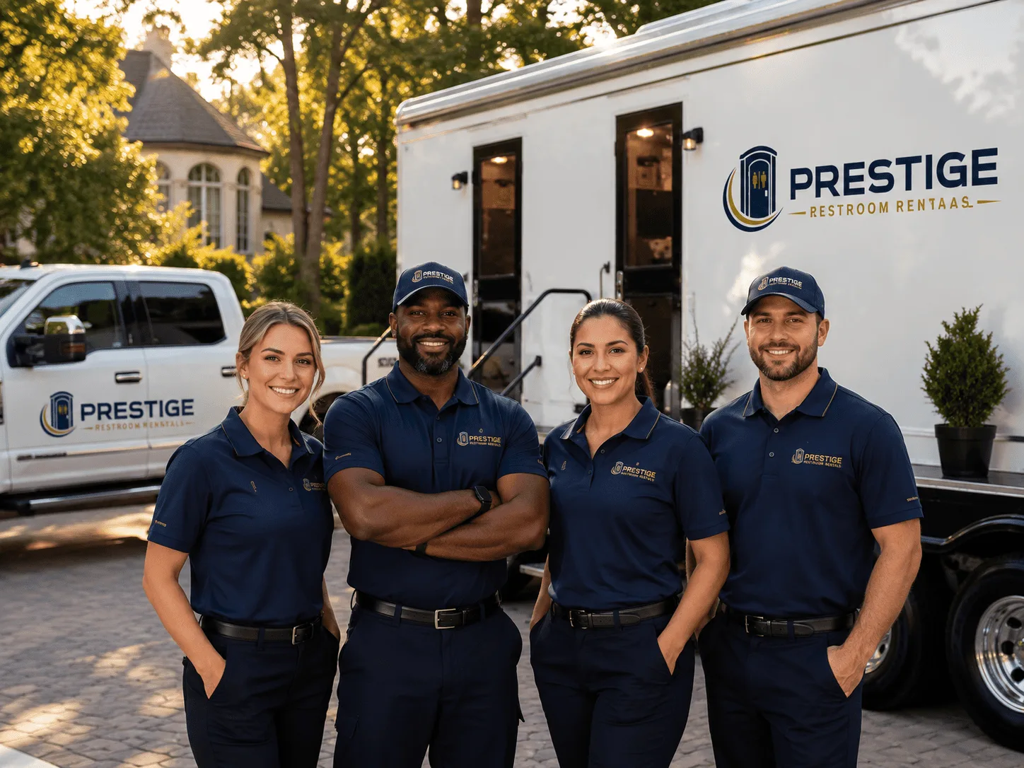 Trusted Luxury Portable Restrooms company in Grant, LA